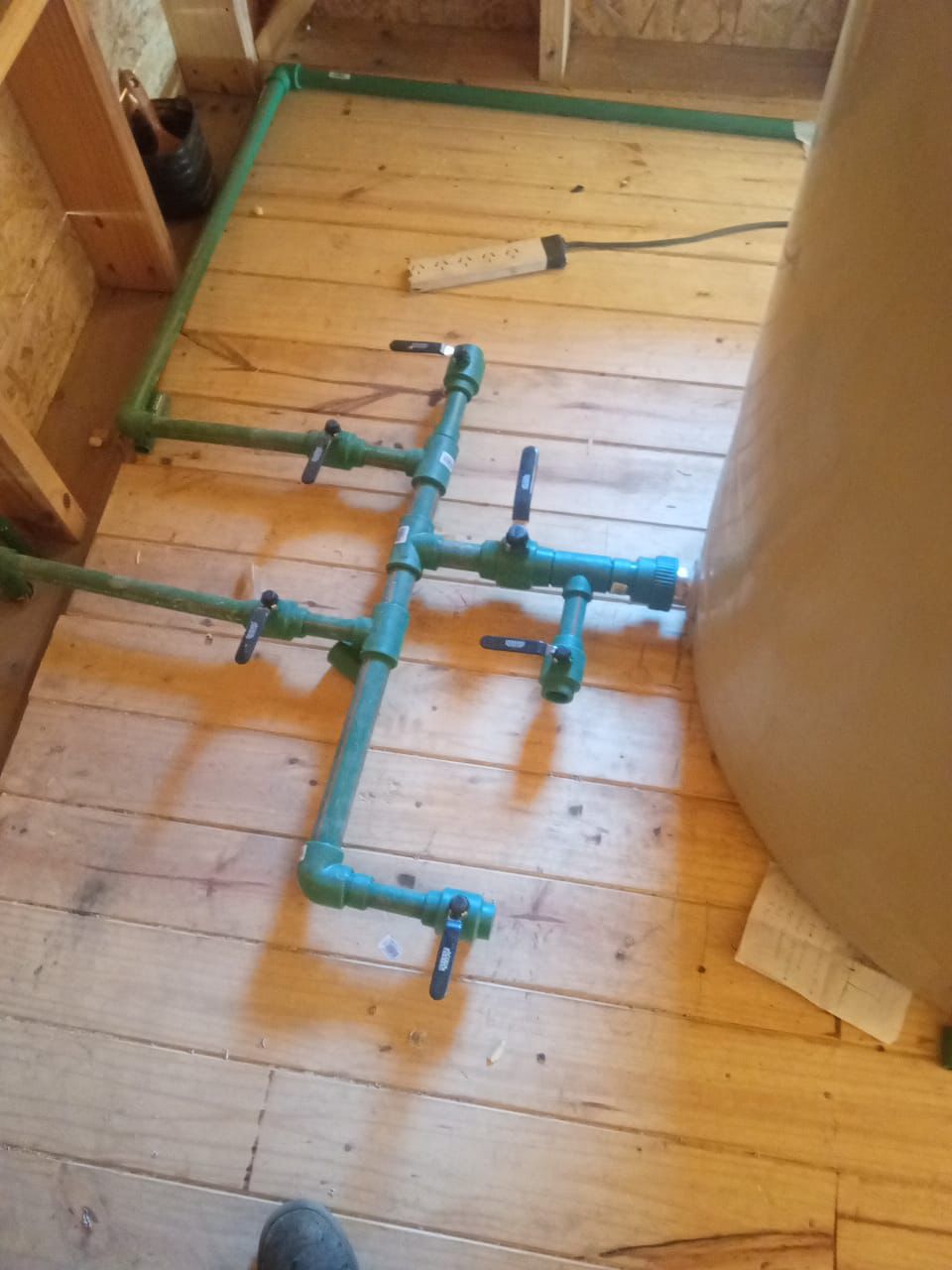 Cañería nueva en San Martín de los Andes — CAMAÑO HIDROGAS